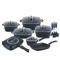 Alemão Die Casting Alumínio Cookware Set